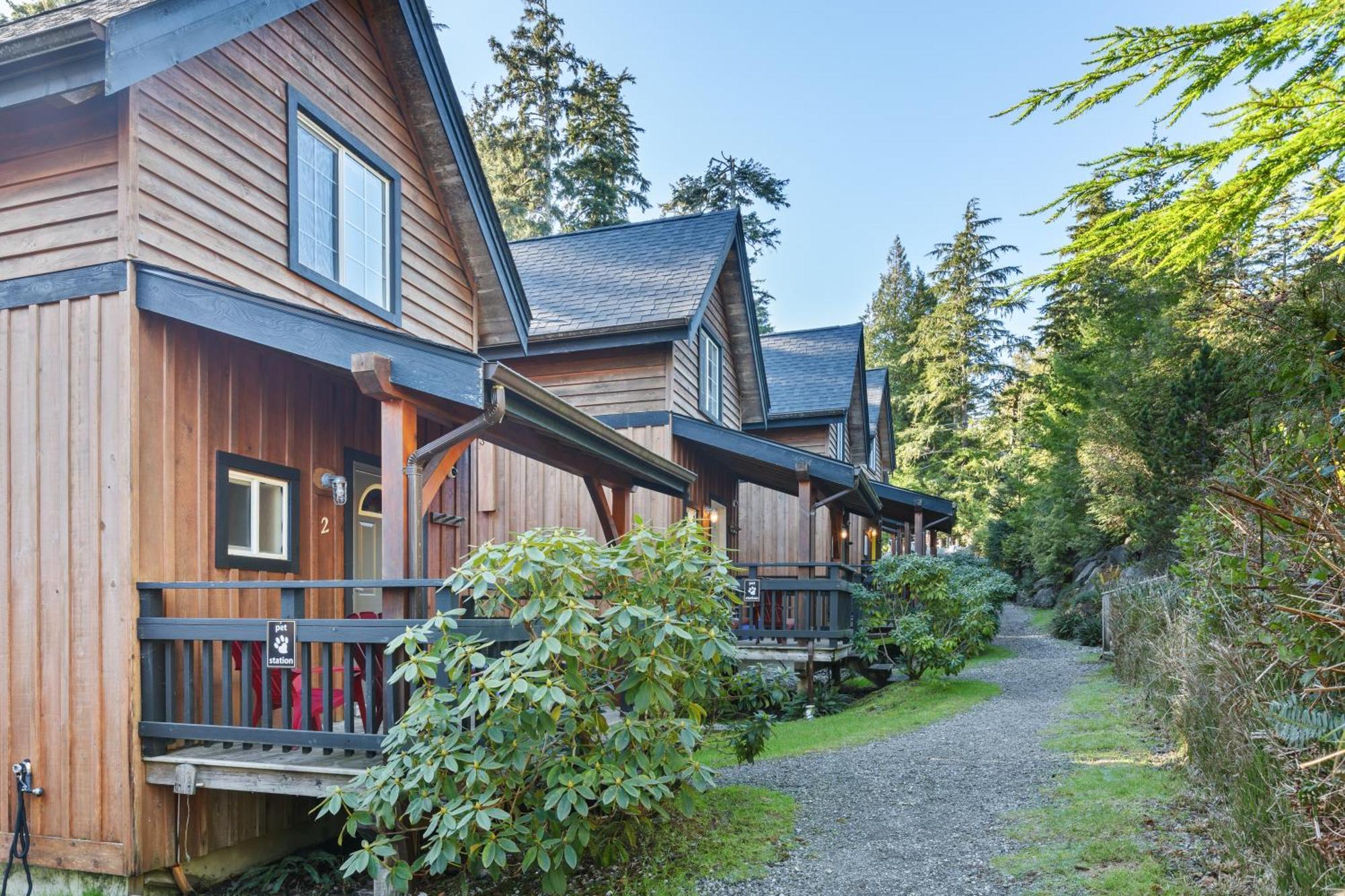 The Cabins At Terrace Beach Ucluelet Exterior photo